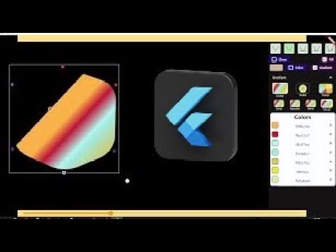 Gradient in Hexagonal Shape in Flutter. Linear, Radial, Sweep Gradient in Flutter Part 2