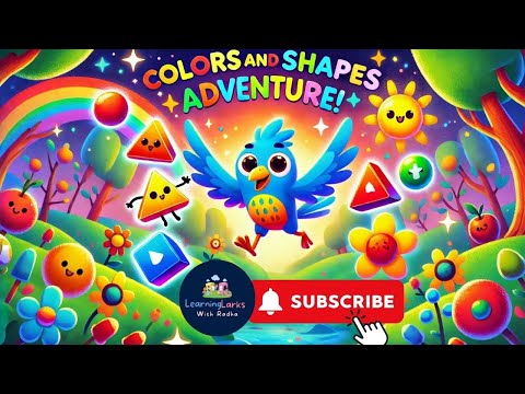Colors and Shapes Adventure | Learning Colors and Shapes for Kid @LearningLarks