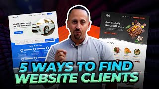 How to get web design clients - (5 ways)