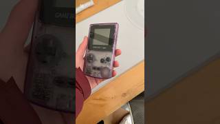 Got my hands on a gameboy color #2025 #retro #retrogaming #tech #gaming #retrogames #gameboycolor