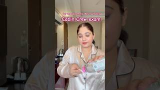 Cabin Crew ki exam mai fail 😭 Airhostess exam Passing marks  #cabincrew #trending #youtube #shorts