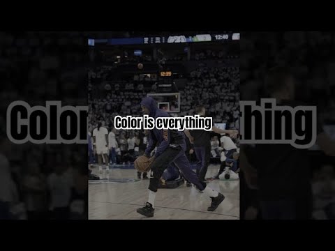 Color is everything🏀🎨