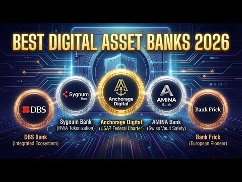 Top 5 Digital Asset Banks for Crypto Users & Businesses