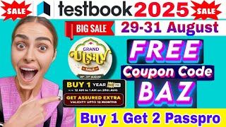 Testbook PassPro 29-31 August Offer Start || Testbook Pass Pro Coupon Code | Testbook coupon code