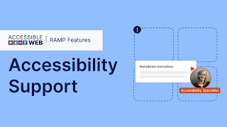 Dedicated Accessibility Support | Accessible Web RAMP Features