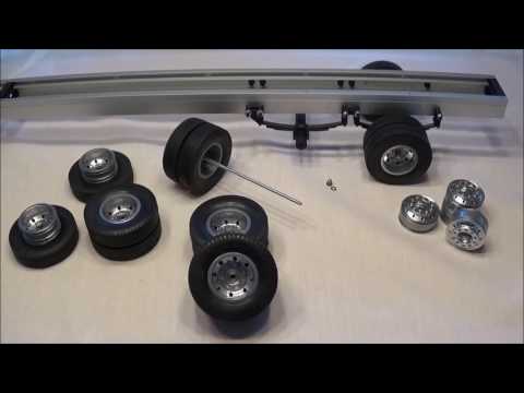 Home made trailer for Tamiya truck