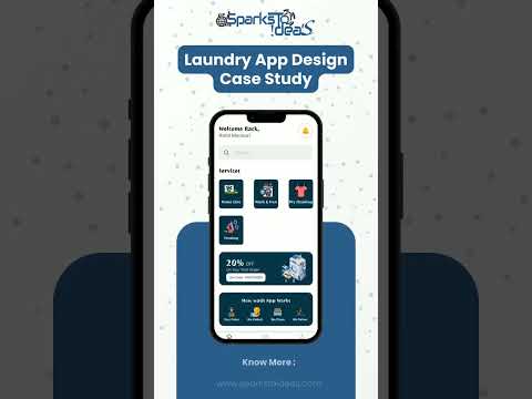 Revolutionizing the laundry experience with intuitive design #casestudy #ahmedabad #uiux #uiuxdesign