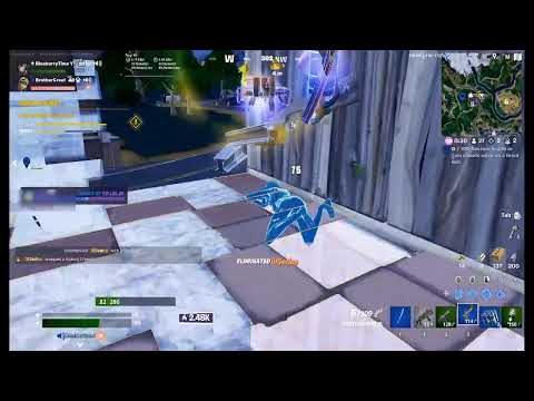 Playing fortnite by myself (creative,arena)