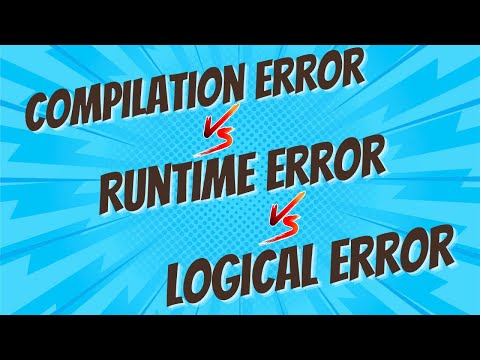 The three main types of errors Explained