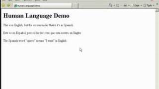 Specifying the Human Language of HTML for Accessibility