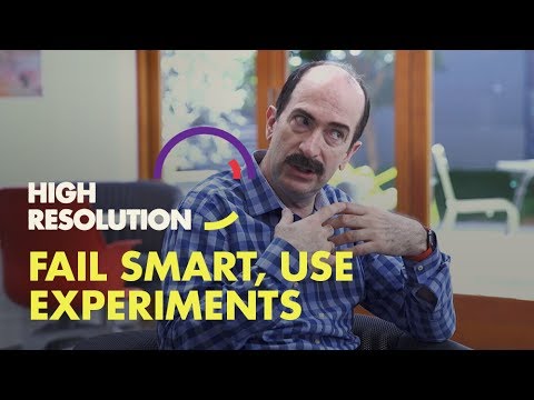 #16, PREVIEW 2: Making "failure" acceptable with experiments