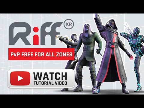 PvP Free For All Zones in Riff XR Tutorial