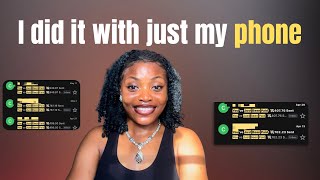 How I make $2000 a month from my phone with this remote role 