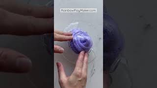 BEST WAY TO MAKE STORE-BOUGHT FLUFFY INFLATABLE BUTTER SLIME #shorts