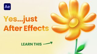 Stylized Flower Animation in After Effects | Animation Tutorial | Motion Circles