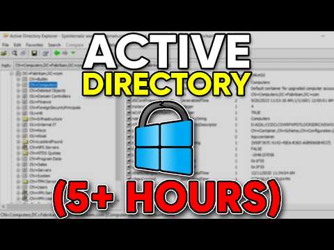 Full Active Directory Course for Beginners (Over 5+ Hours of Content!)