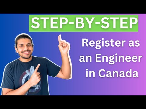 Step by step process of getting registered  as an Engineer in Canada | EIT | P.Eng