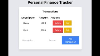Minimalistic Personal Finance Tracker in C++    02