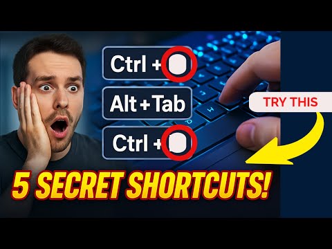 Top 5 Keyboard Shortcuts You’re Not Using (But Should!) ⌨️🔥