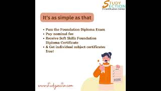 #StudySection: Soft Skills Diploma Certification (Foundation) #Shorts