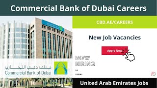 CBD Careers in UAE 2023 New Job Openings