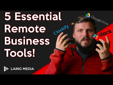 5 Essential Remote Business Tools YOU need!