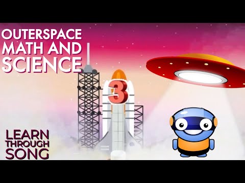 Learn to count | Math counting songs for preschool | Outer space science and math songs | Minds4Math