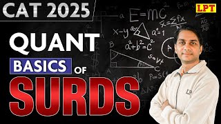 Basics of Surds | Quantitative Aptitude for CAT 2025 | CAT Exam Preparation