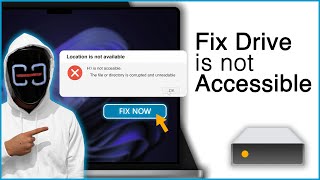 How To Fix Drive Is Not Accessible!