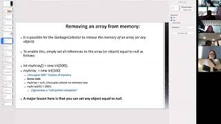 Block C: Advanced Array Concepts