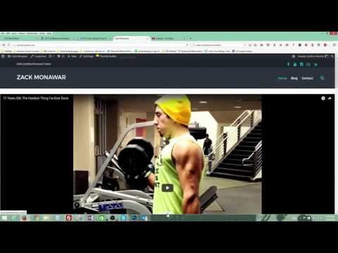 Zack Monawar - How to edit content on your homepage using the themify builder