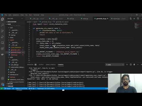 Python boot camp August | Session 15 | Project: Mapping subscriber data and prepare to send mail