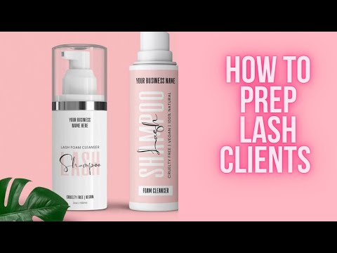 HOW TO PREP LASHES FOR EXTENSIONS