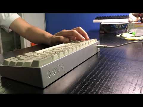 Duck Mini v1 - 65g Nixdorf Vintage Blacks (Nixies) Typing Sound Test