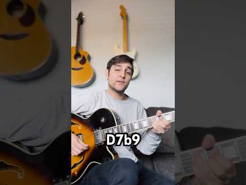 Play this instead of D7! #jazzguitar #guitarlesson #guitartutorial #guitarchords #learnguitar #jazz