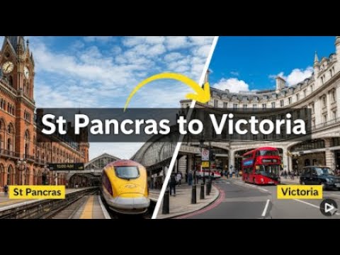 St Pancras to Victoria Station | London Train & Underground Journey