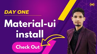 Reactjs material ui tutorial in Urdu | Hindi #1 Installation