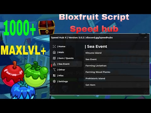 [❄BLOXFRUIT]2025 Script speed hub Pastebin | Auto Farm level+Auto Sea Event auto Prehistoric island