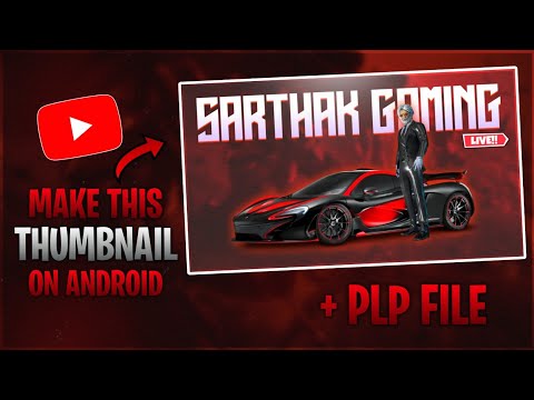 Pubg/Bgmi Pixellab Thumbnail Plp File | Make this thumbnail on Android | Sarthak editz