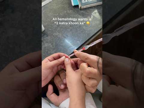 Hematology🩸🔬| MBBS Student #medicalcollege #medico #hematology #mbbs #neet2024 #vims #ytshorts