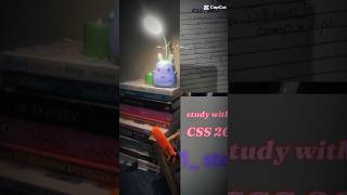 study with me | CSS 2025 #css #studywithme #goviral #css2025 #learning #shorts  #trendingshorts