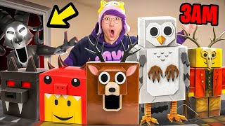 DO NOT OPEN 99 NIGHTS In A FOREST MYSTERY BOXES AT 3AM...!?