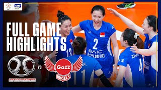 PETRO GAZZ vs. BAIC MOTOR | FULL GAME HIGHLIGHTS | AVC WOMEN'S CHAMPIONS LEAGUE | APR 25, 2025