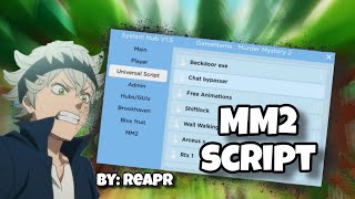 ROBLOX MM2 SCRIPT SHOWCASE... (FLUXUS)