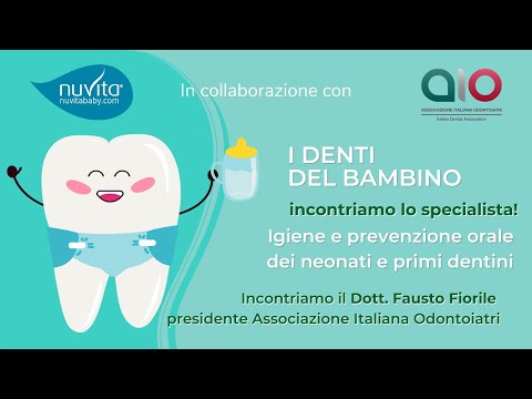 Come curare i denti del neonato | Intervista al presidente AIO