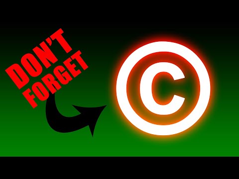 INDIE DEVS: Don't Forget To Do This! | Copyright and Trademark your game!