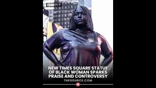 Kevin Grace talks about the Grounded In The Stars statue in Times Square