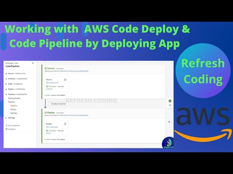 AWS Code Deploy & Code Pipeline by Deploying App |Trigger the change