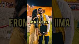 From CA to IIM Ahmedabad MBA #iimahmedabad #mba #iima #ca #charteredaccountant #big4