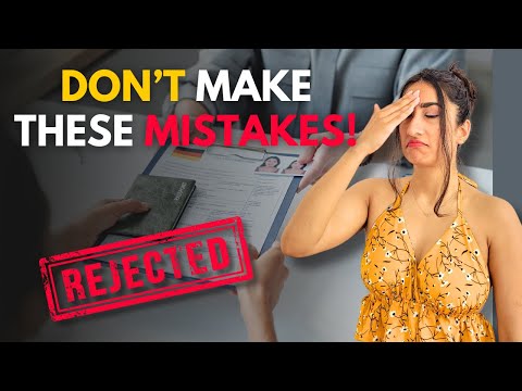 5 common MISTAKES to avoid Schengen visa REJECTION 2025